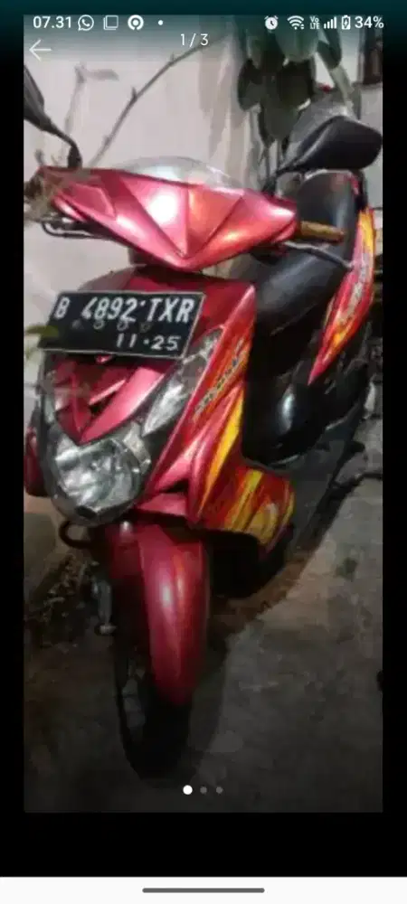 YAMAHA MIO SOUL 2010 MULUS ORISINIL
