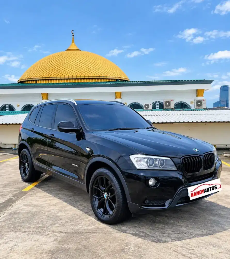 BMW X3 Panoramic Bensin 2013 Automatic Hitam Metalik
