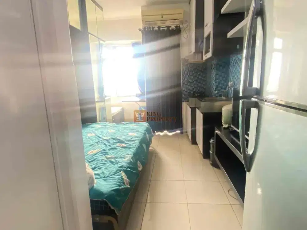 Apartemen Green Bay Pluit Greenbay Studio Full Furnished Lantai Rendah, Tower Depan dengan Akses Drop Off Mudah