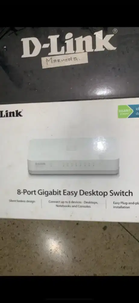 D Link switch hub