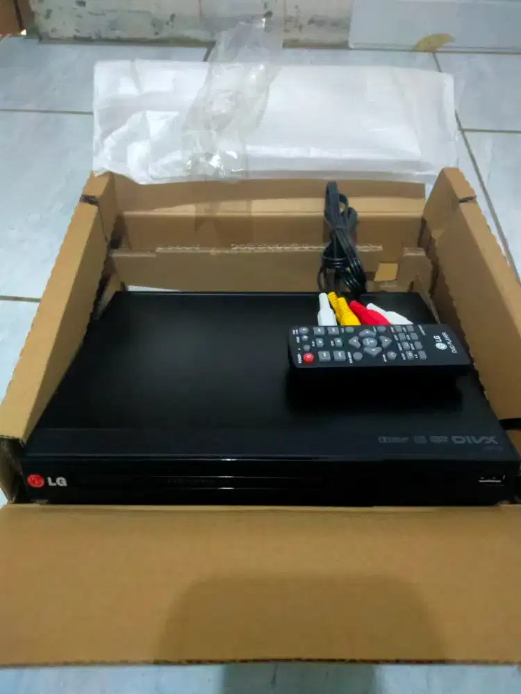 DVD LG baru buka dus beli gak jadi pakai