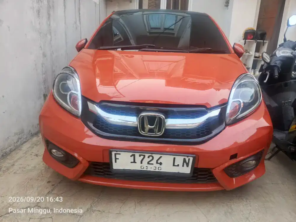 (LANGKA WARNA ORANGE) Brio Matic Cash 89jt