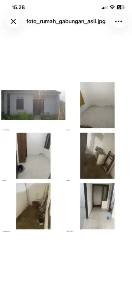 Di kontrakin rumah Taman ria persada ciseeng