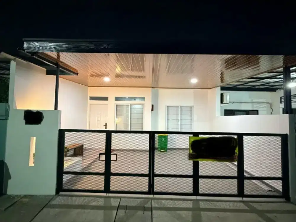 Rumah Baru Renovasi 6x15 m2 Siap Huni di Simprug Poris Tangerang Dekat Stasiun