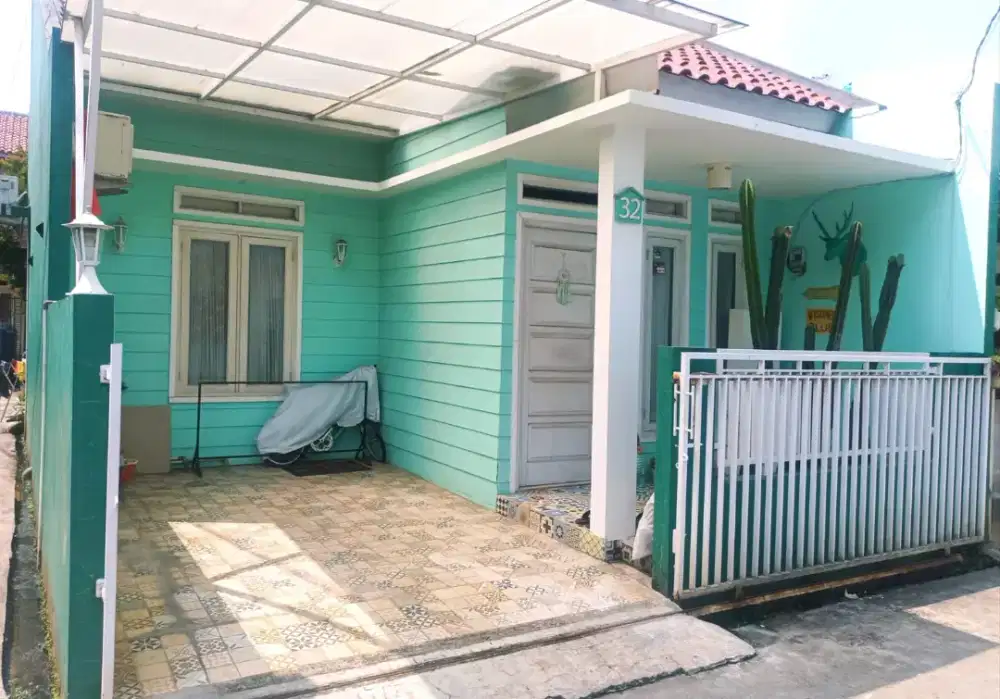 Rumah Cantik Full Furnished Jaksel IMB SHM 3 menit ke Stasiun KRL LA