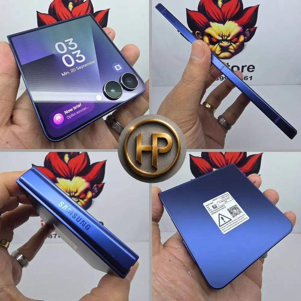 COD : Samsung Z Flip 7 Blue 12/256 SEIN NoMinus