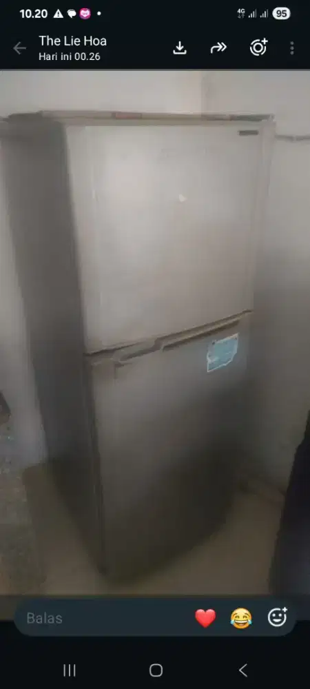 Kulkas Toshiba 2 pintu