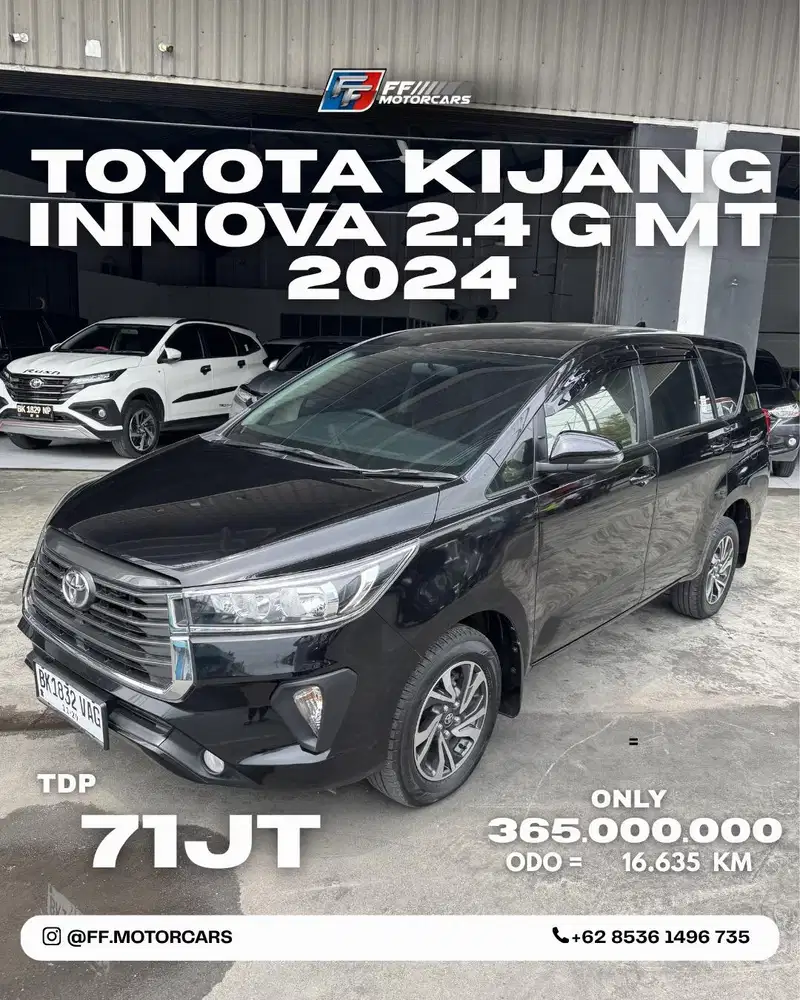 Toyota Kijang Innova 2.4 G MT 2024