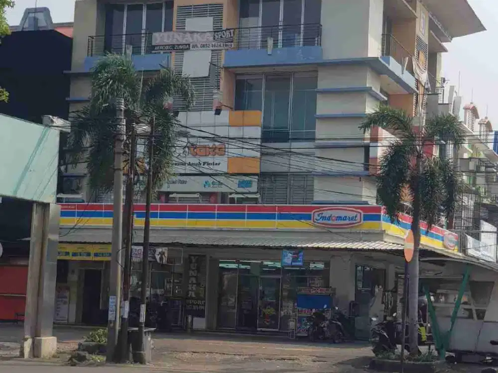 Dijual Ruko 4 Lantai + Usaha Indomaret & Bimbel di Boulevard Harapan Indah Bekasi