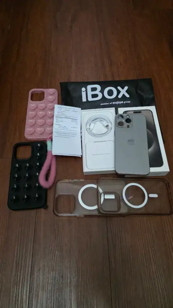 Iphone 15 Pro Max 512 Gb / Promax 512Gb Resmi iBox Natural Titanium