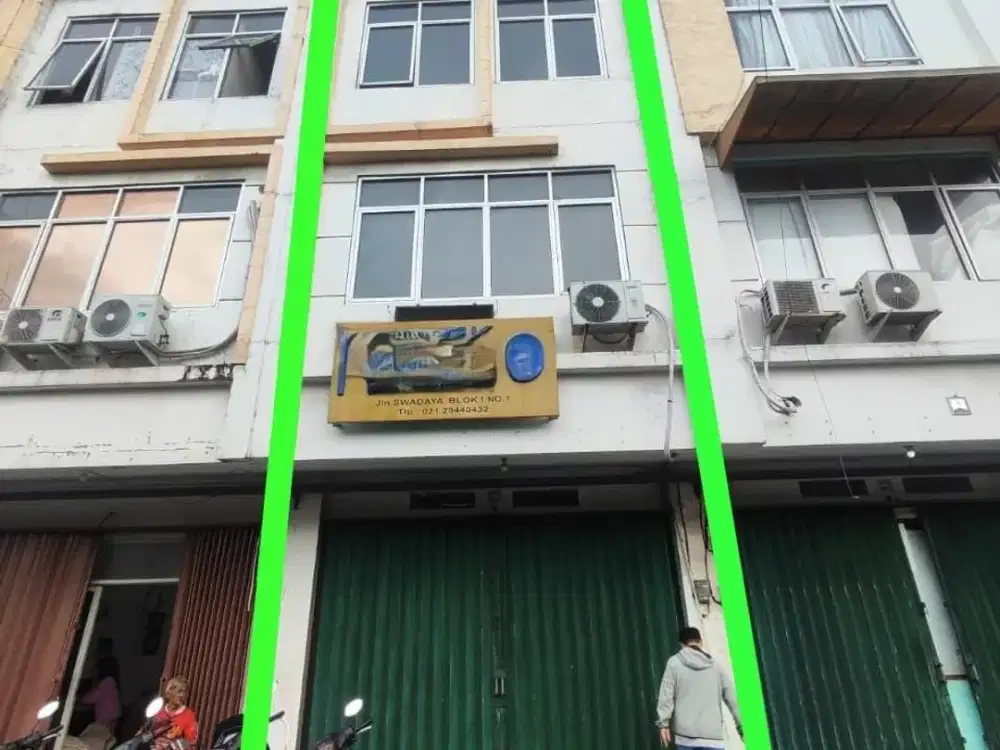 Dijual Lelang Ruko Komplek Ruko Swadaya City Square, Jalan Swadaya Raya, Kelurahan Wijaya Kusuma, Kecamatan Grogol Petamburan, Jakarta Barat