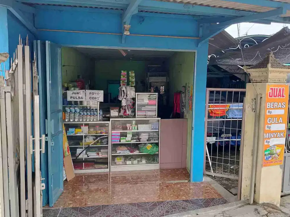 DIJUAL RUMAH USAHA 2 LANTAI RAYA TARIK SIDOARJO LOKASI STRATEGIS