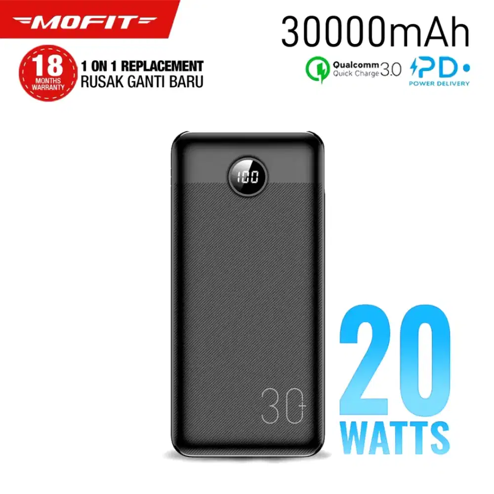 Power Bank MOFIT M38 PRO 30.000mAh