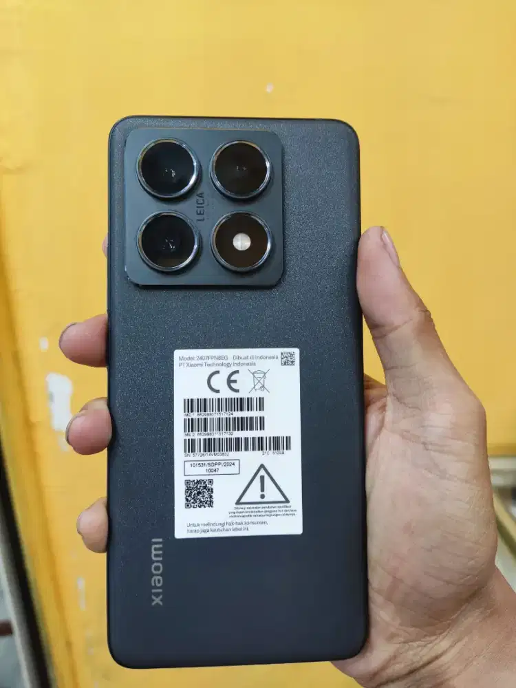 Mi 14t pro 12/512 fullset likenew garansi december 2026