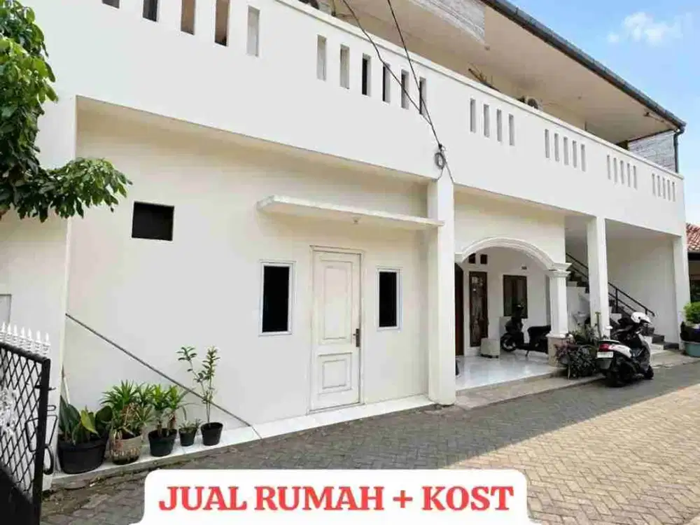 RUMAH + KOSAN DIJUAL CEPAT MURAH DI JAKSEL HARGA NEGO LANGSUNG OWNER LOKASI STRATEGIS