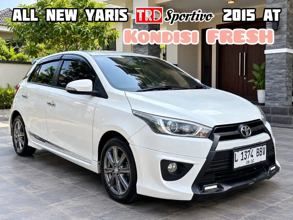 [ Low km108rb ]  YARIS TRD Sportivo AT 2015 kondisi FRESH