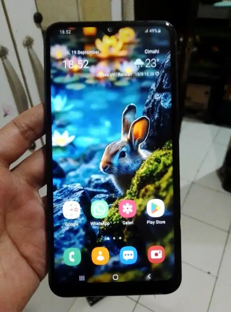Samsung galaxy A10s 4G 2/32 layar 6.2 inchi mulus