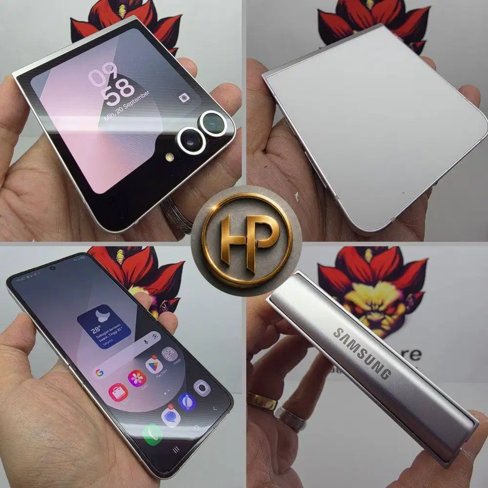 COD : Samsung Z Flip 6 Exclusive White  12/256 SEIN NoMinus