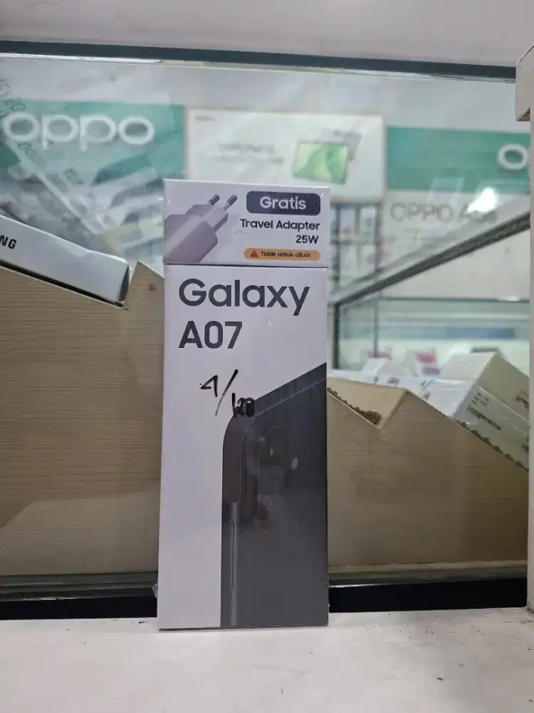 SAMSUNG A07 4/128 NEW MURAH GARANSI RESMI