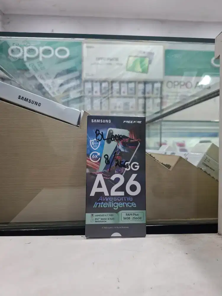 SAMSUNG A26 5G 8/256 NEW MURAH GARANSI RESMI