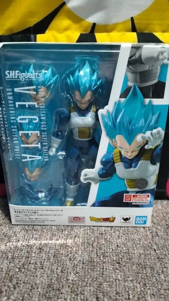 SHF Vegeta Super Saiyan Blue Dragon Ball Z Super
