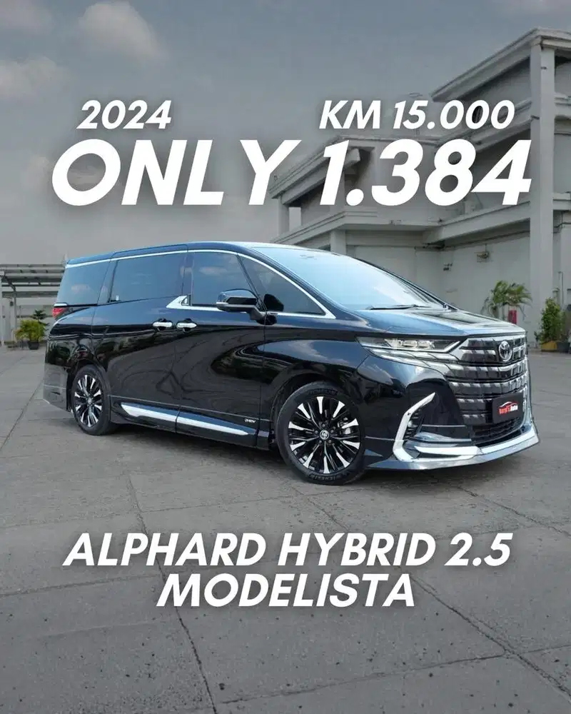 Toyota Alphard Hybrid 2.5 Modelista