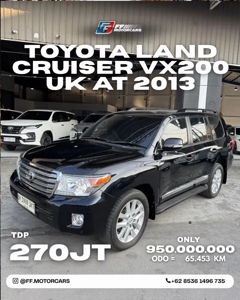 Toyota Land Cruiser VX200 UK AT 2013