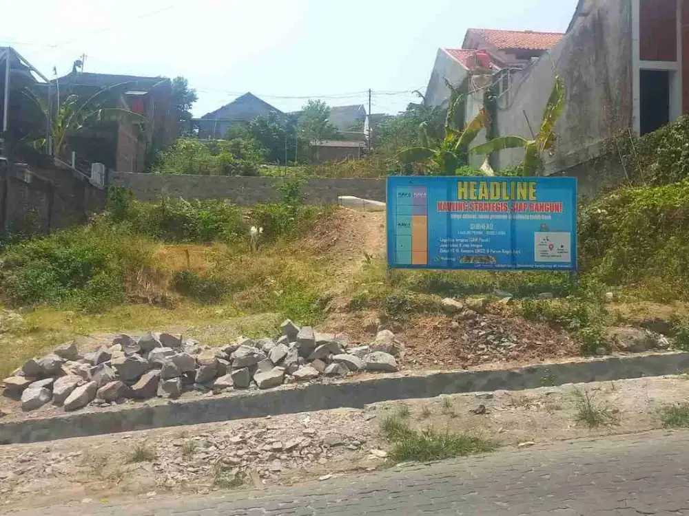 Kavling Siap Bangun 600m² SHM Cocok Untuk Usaha Kost²