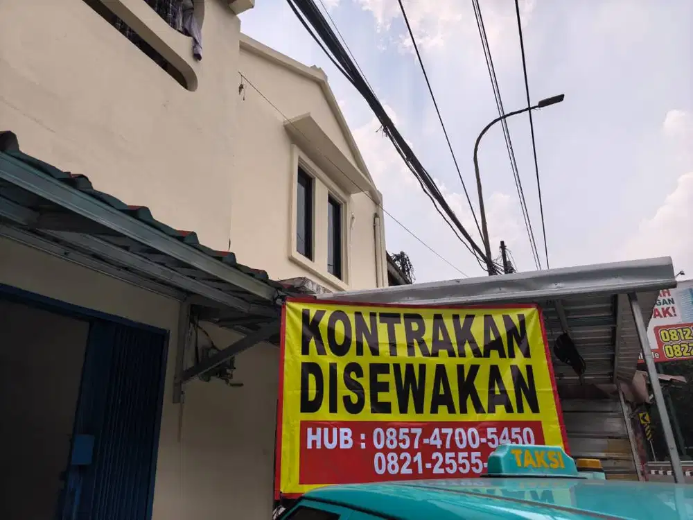 Kios Jatinegara 30jt/thn Pinggir Jalan Raya. (2 unit & bisa Nego)