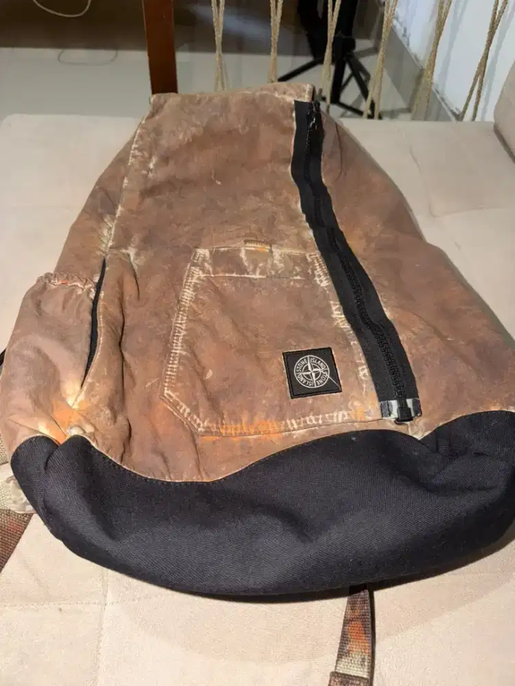 Stone Island Paintball Camo Cotton Cordura Backpack