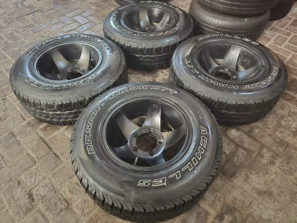 Velg Ban R15 Jimny Katana Escudo Vitara Sidekick Taft Feroza Hiline