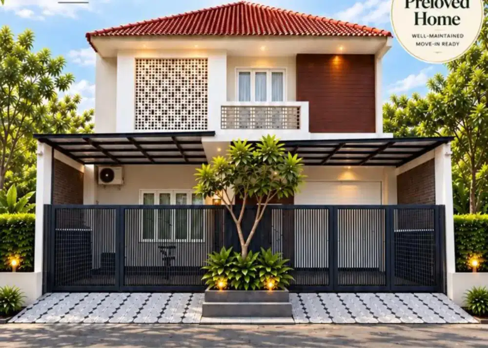 RUMAH GRESS DI CLUSTER KINARA PULOGEBANG