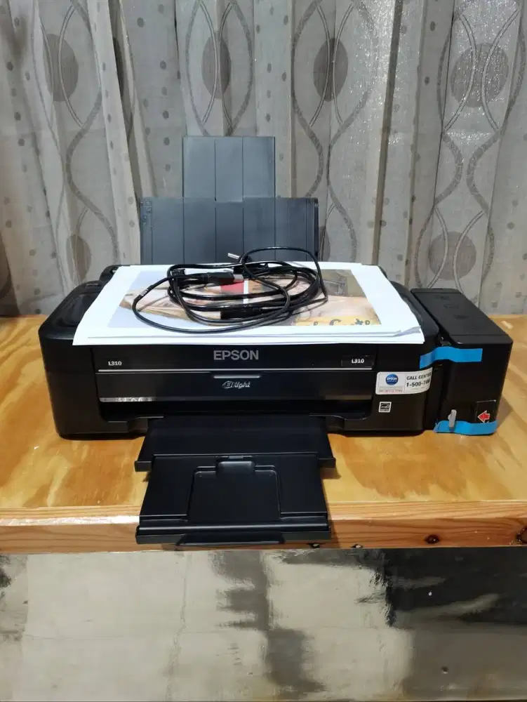 Epson L310 ; Mulus dan normal Intank Lock