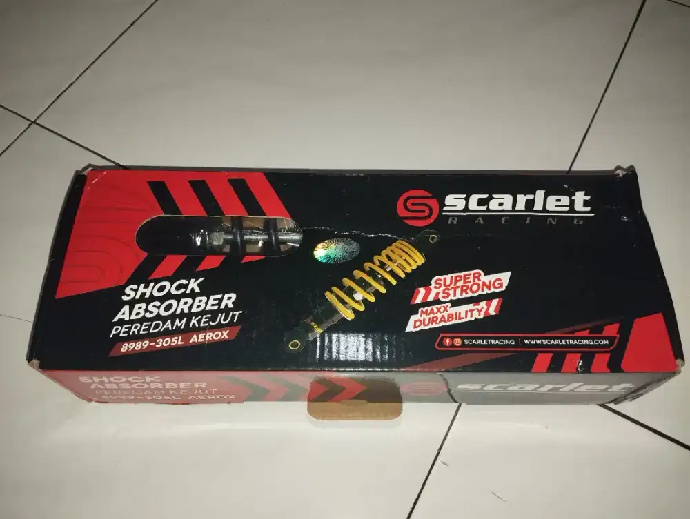 Shockbreaker scarlet aerox, nmax, lexi