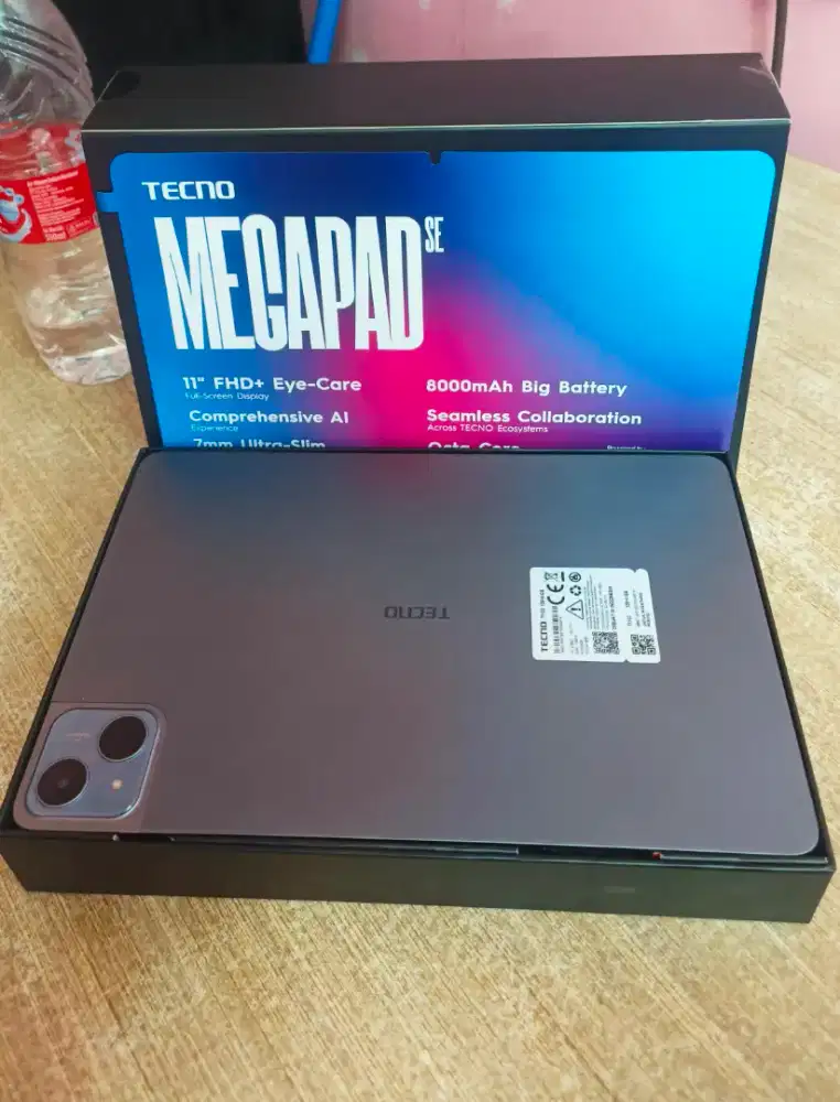 tab Tecno megapad se ram 4+4/128 + keyboard