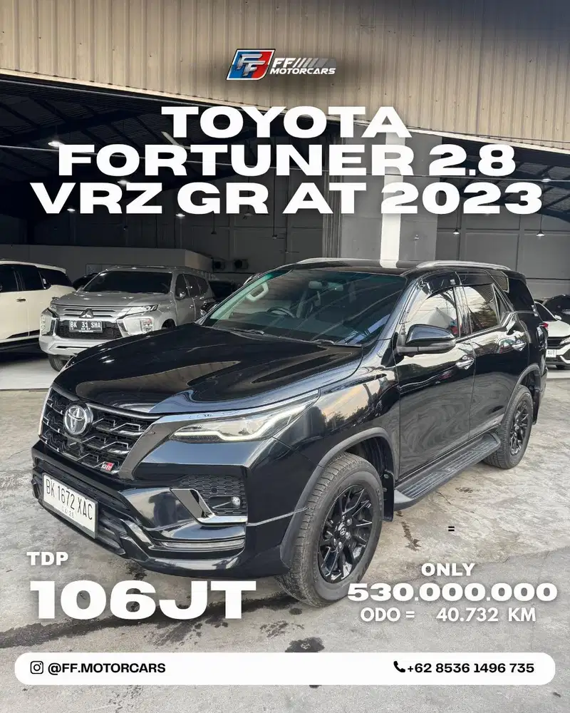 Toyota Fortuner 2.8 VRZ GR AT 2023