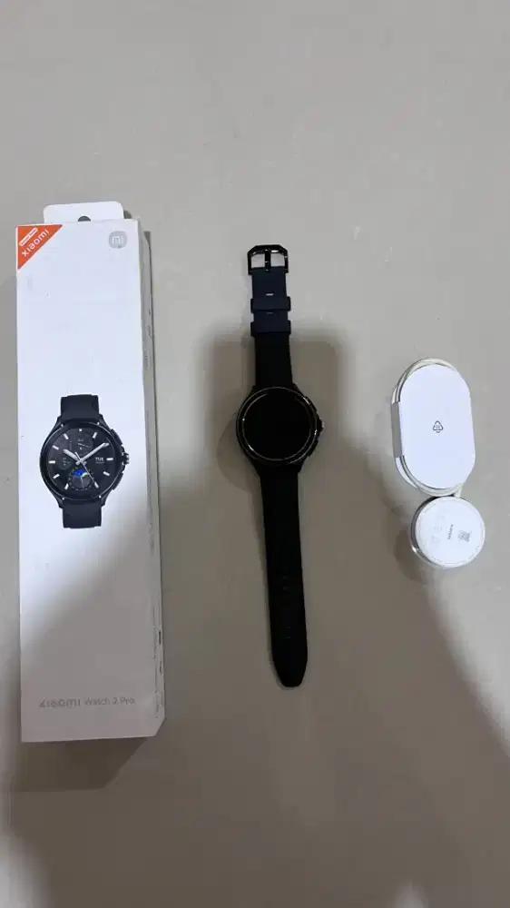 Jam Tangan Android Xiaomi Watch 2 Pro Hitam Mulus No Minus