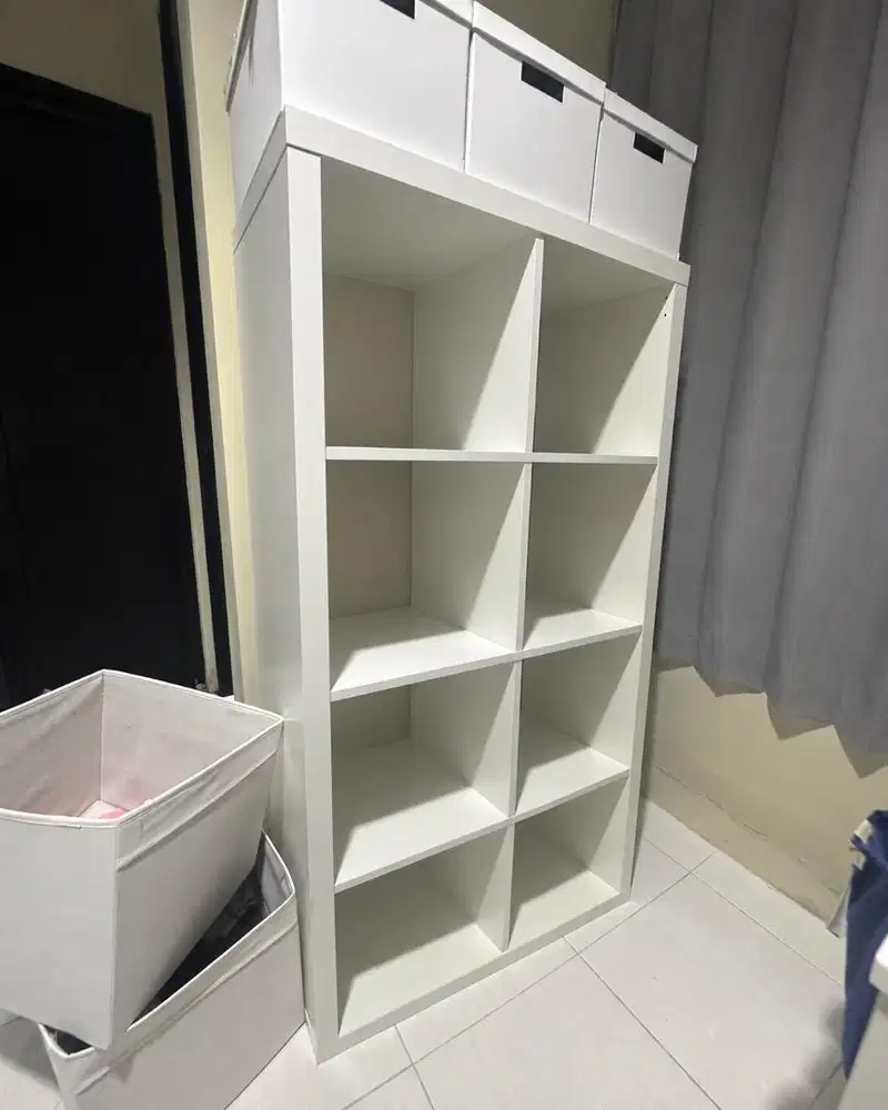 Kallax - 6 slot, putih - ORIGINAL IKEA