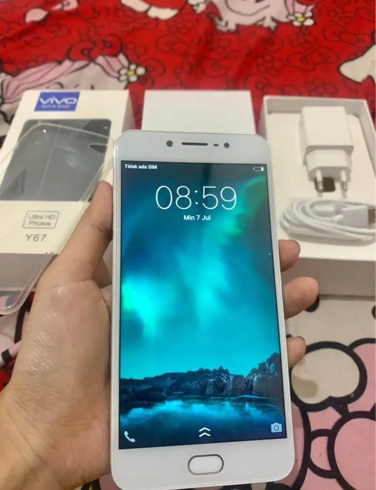 HP VIVO Y67 BARU BERSEGEL RAM BESAR 6/128 FULLSET 600NETT