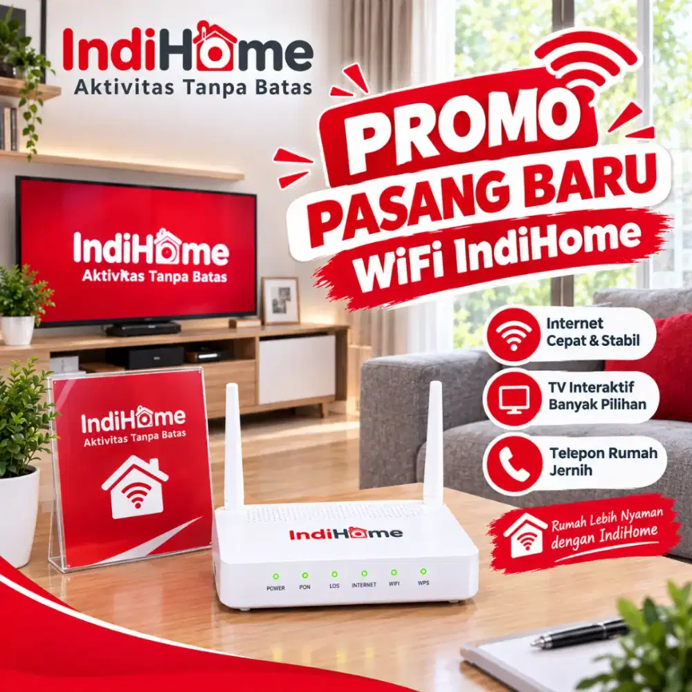 Melayani pasang baru Wifi Indihome