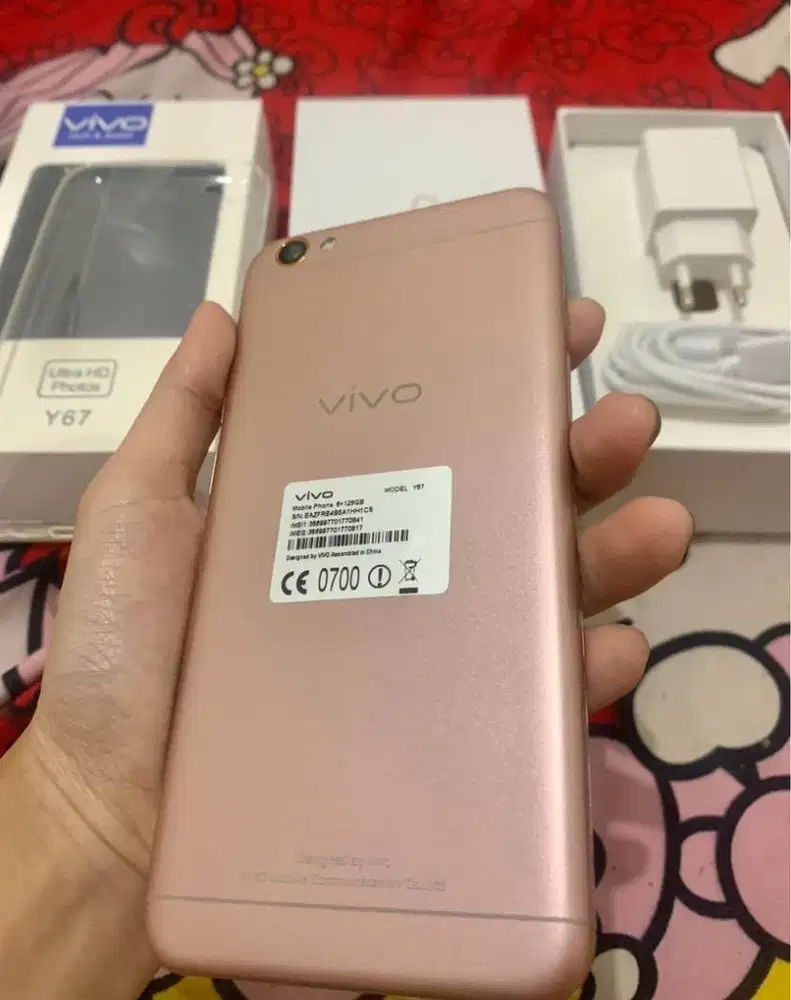 HP VIVO Y67 BARU BERSEGEL RAM BESAR 6/128 FULLSET 600NETT