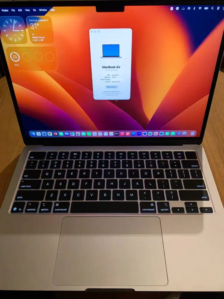 Macbook Air M4 16/256GB iBox Max Capacity 100% Garansi ON