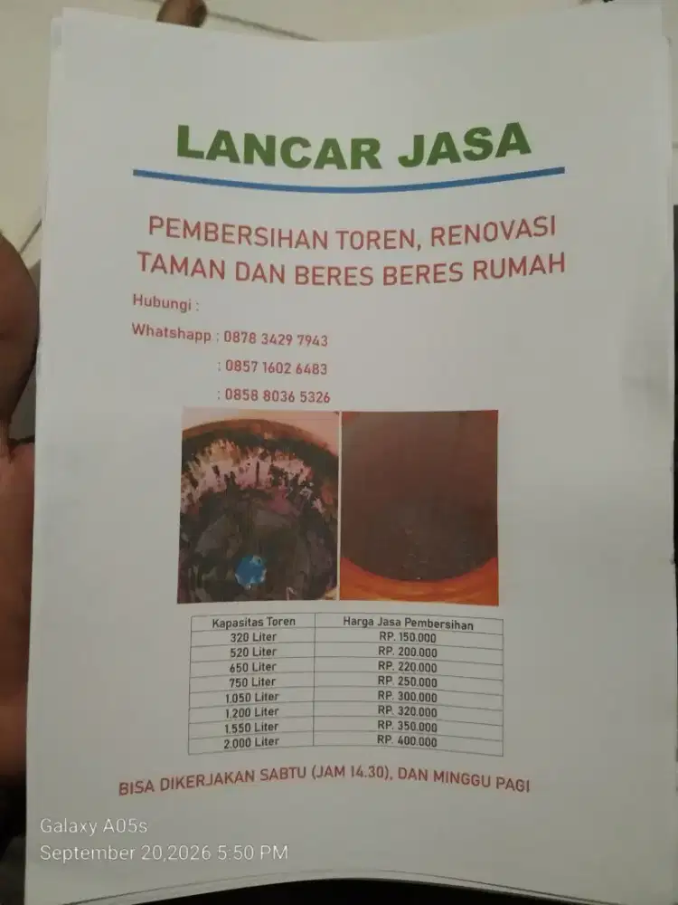 Lancar jasa siap melayani