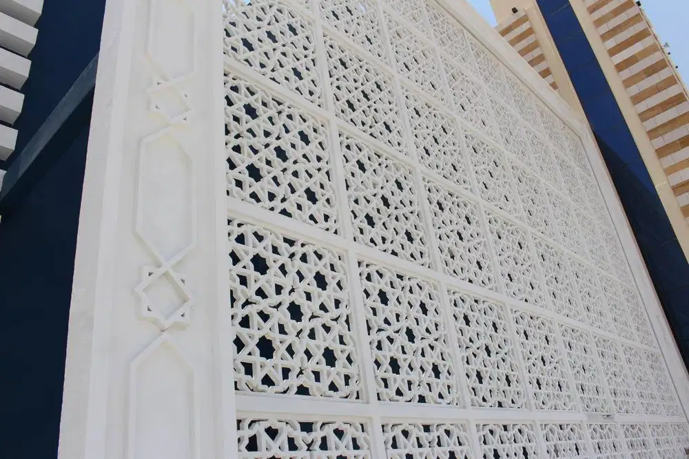 Ornamen GRC Krawangan Custom | Tebal 3cm | RS,HOTEL,RUMAH,MASJID