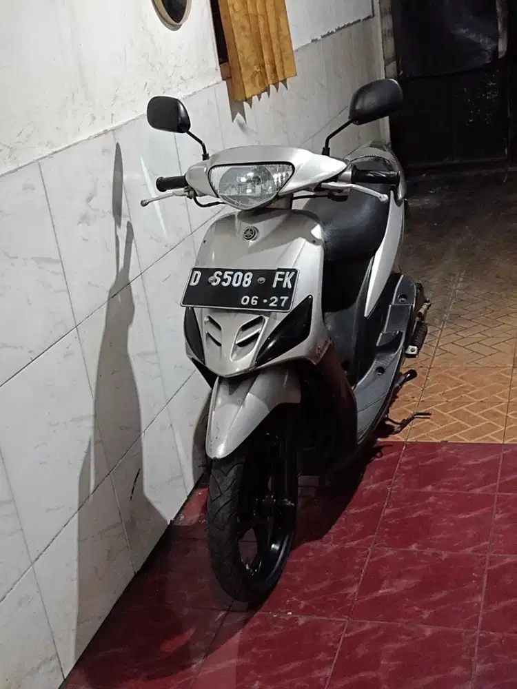 Mio sporty asli perak tahun 2007/tt boleh gan cash lebih bagus