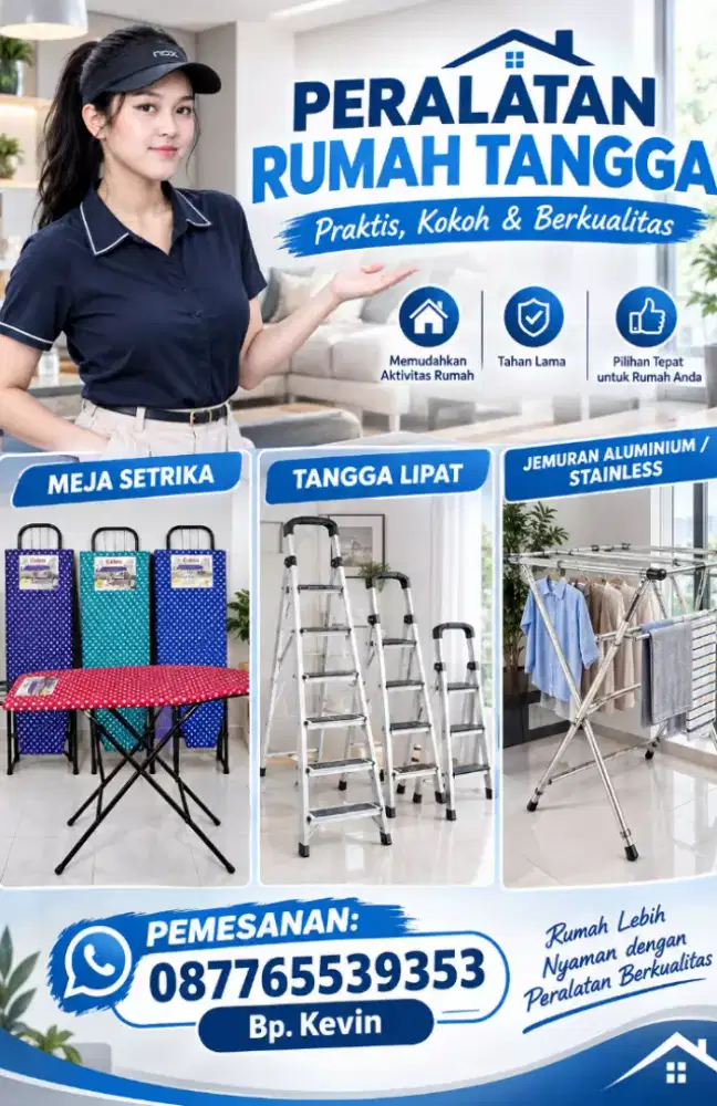 Jual perlengkapan rumah bermacam ukuran