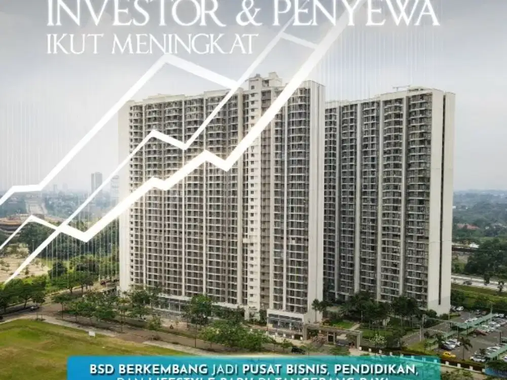 Dijual Dan Disewakan Unit 2BR Apartemen Sky House di BSD