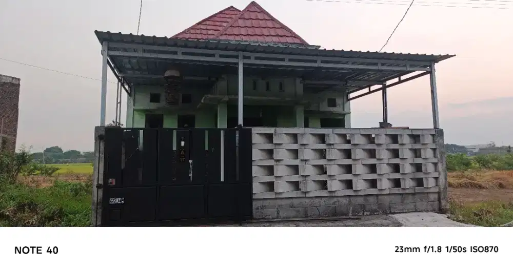 Dijual rumah pribadi