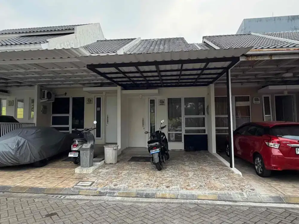 Disewakan rumah dalam cluster tropical garden galaxy bekasi