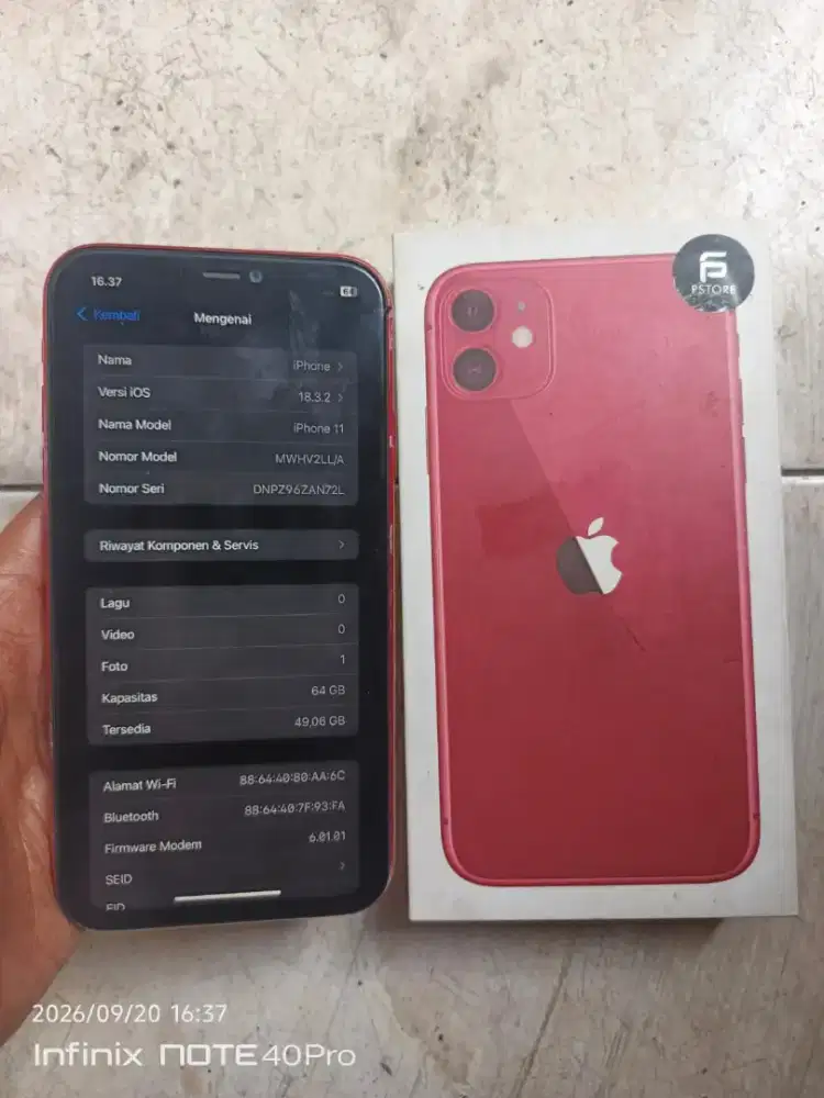 I-Phone 11 inter 64gb
